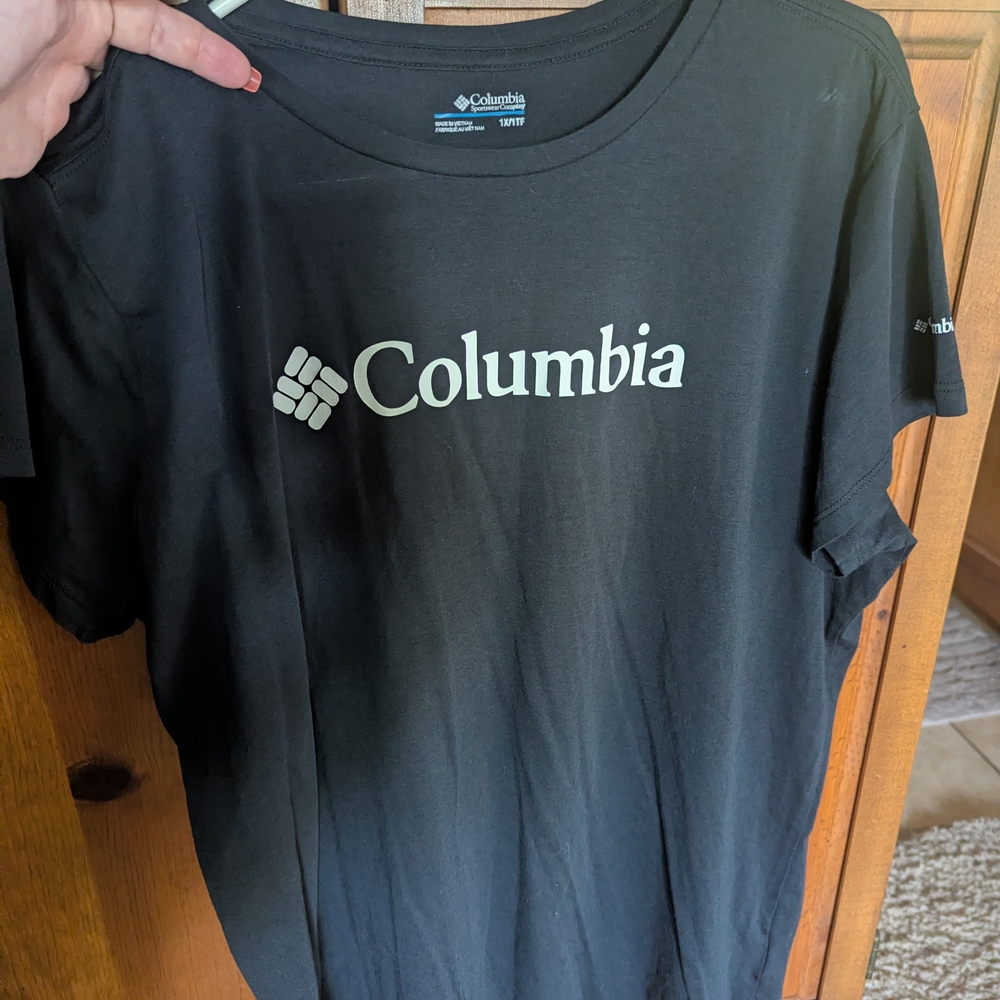 Columbia Women's Charcoal Tee 1X